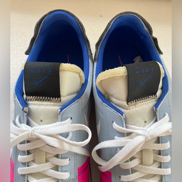 NIKE DBREAK SHOES SIZE 13 BLUE PINK BLACK - Picture 4 of 8